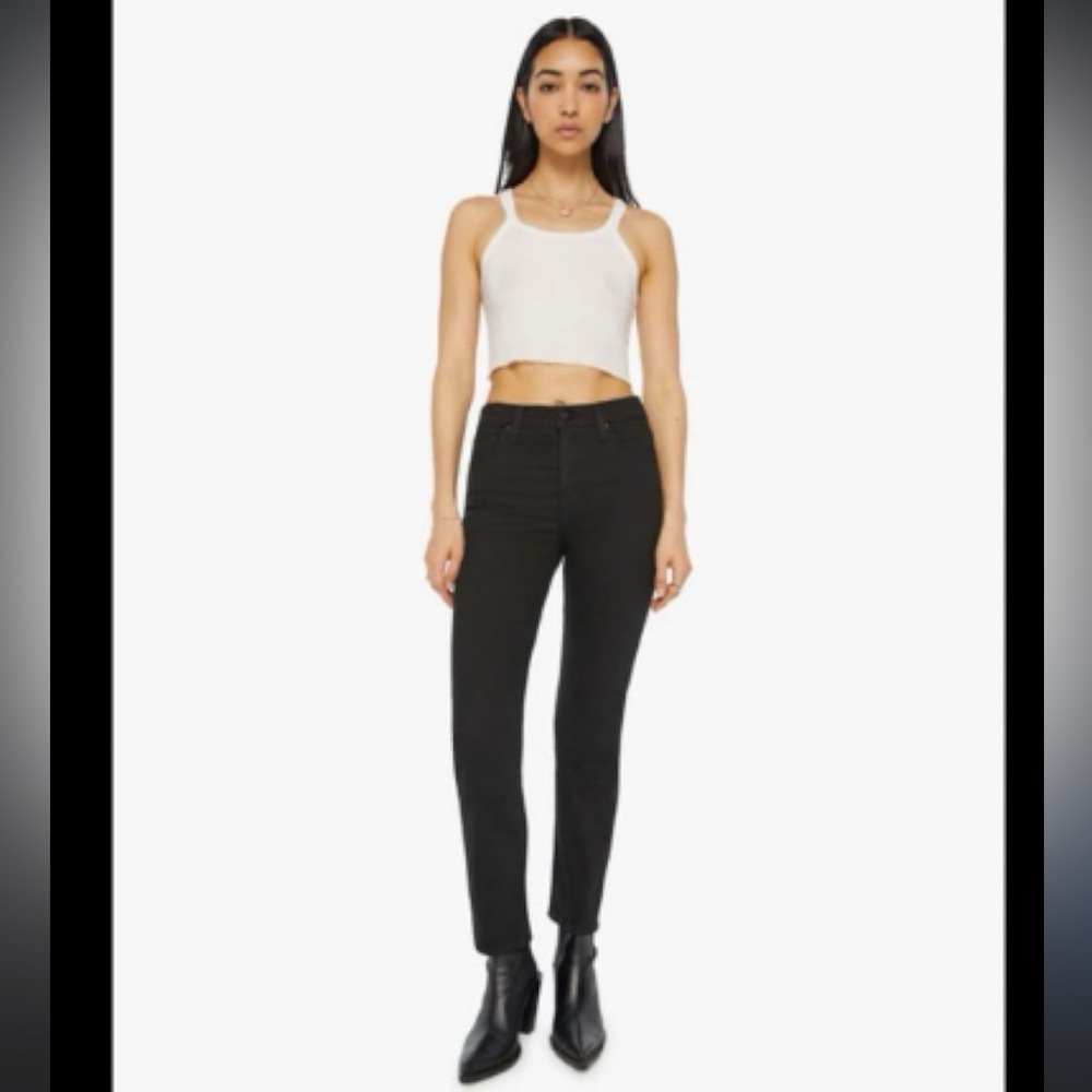 MOTHER The Tomcat Ankle Lasting impression jeans